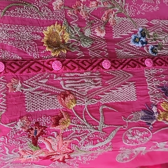 NWT JOHNNY WAS BLOUSE SIZE LARGE - Picture 5 of 7